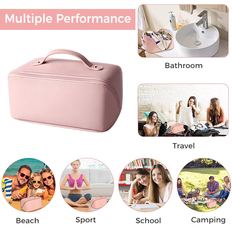 Portable Large-Capacity Travel Cosmetic Bag