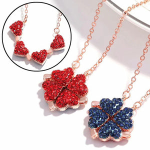 [Valentine's Day Sale] Four Leaf Heart Shape Lucky Necklace