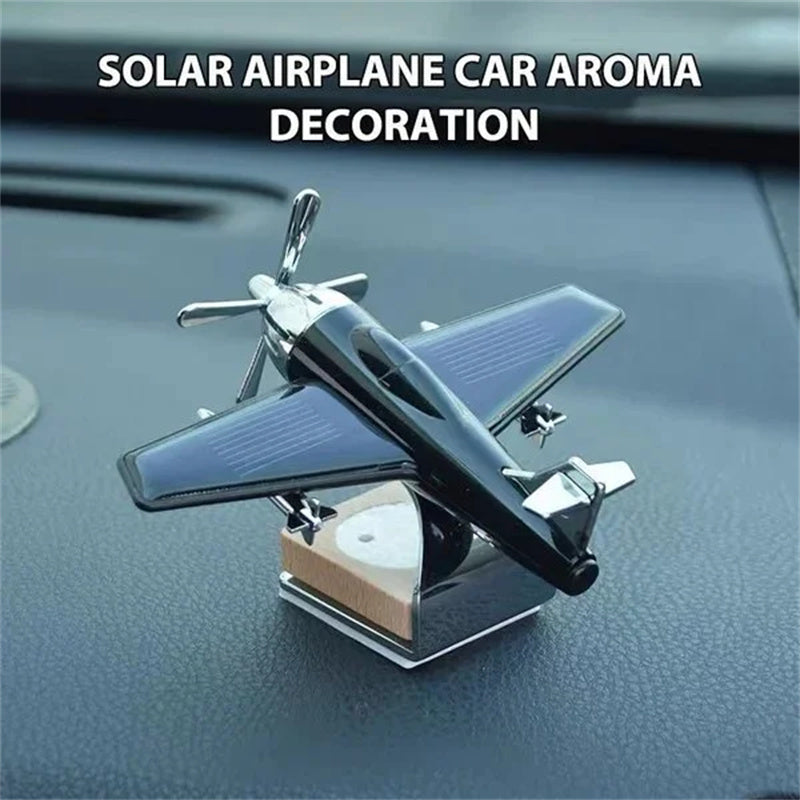 Solar Airplane Car Aromatherapy