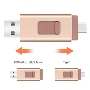 4 In 1 High Speed USB Flash Drive For Multi Devices