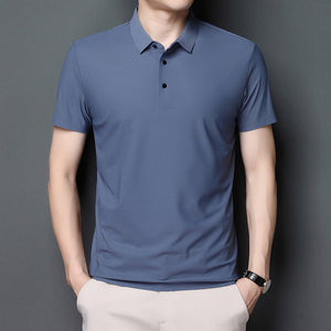 Ice Silk Polo T-shirt