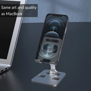 Alluminum Adjustable Desktop Phone Holder