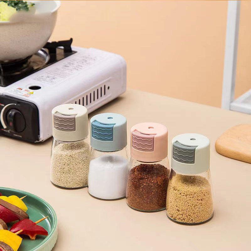 Salt and Pepper Shakers Precise Quantitative Push Type