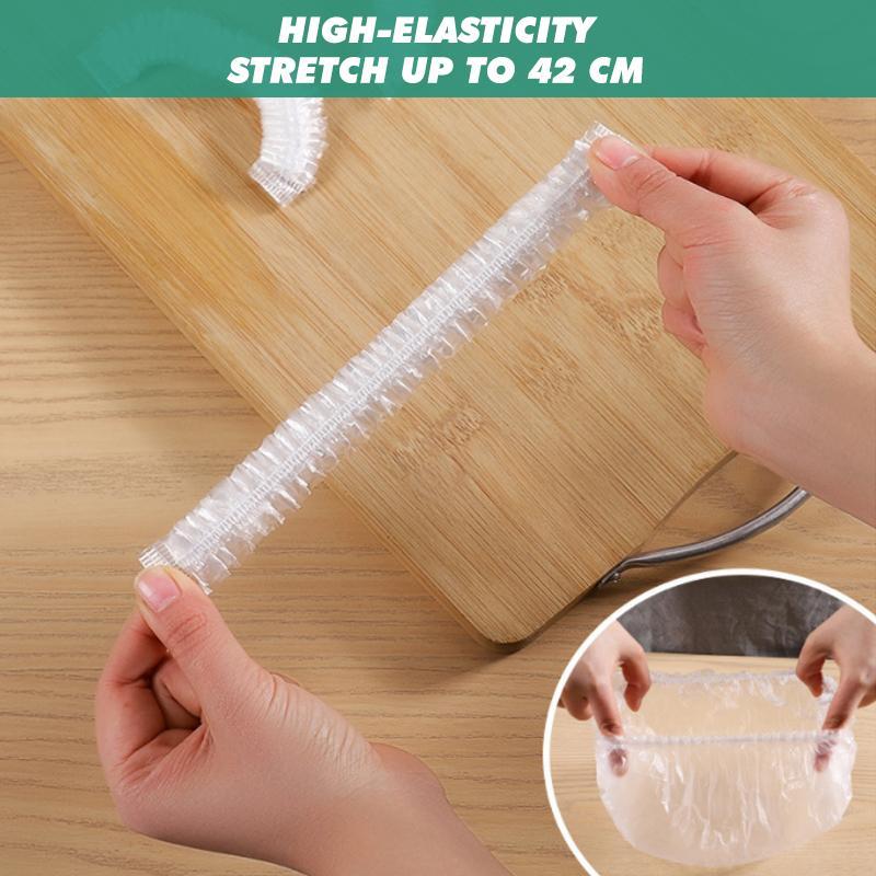 Disposable Plastic Wrap Cover (100 PCS/ 1 SET)