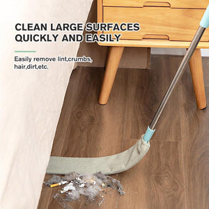 Multifunction Retractable Microfiber Dust Brush Gap Mop