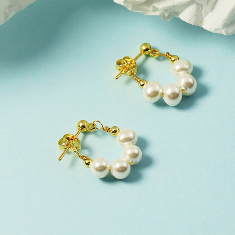 Elegant Pearl Earrings