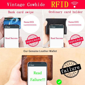 Multi-functional RFID Blocking  Wallet