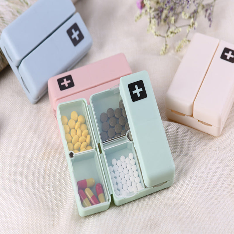 Foldable Carry-on 7 Compartment Pill Box