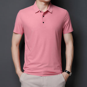 Ice Silk Polo T-shirt