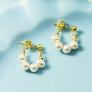 Elegant Pearl Earrings