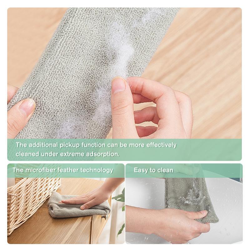 Multifunction Retractable Microfiber Dust Brush Gap Mop