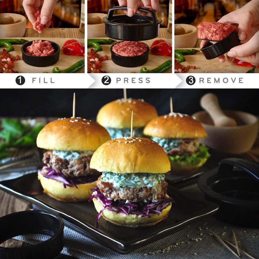 🍔1-2-3 Burger Press Patty Maker