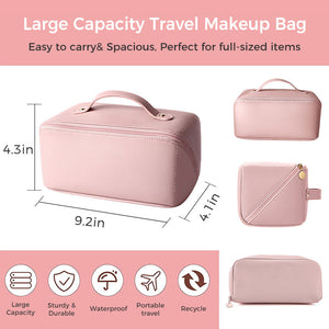 Portable Large-Capacity Travel Cosmetic Bag