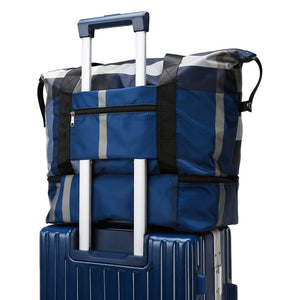 Large Capacity Plaid Travel Bag
