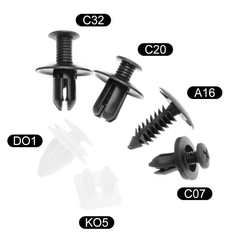 Universal Car Plastic Fender Fastener Clips