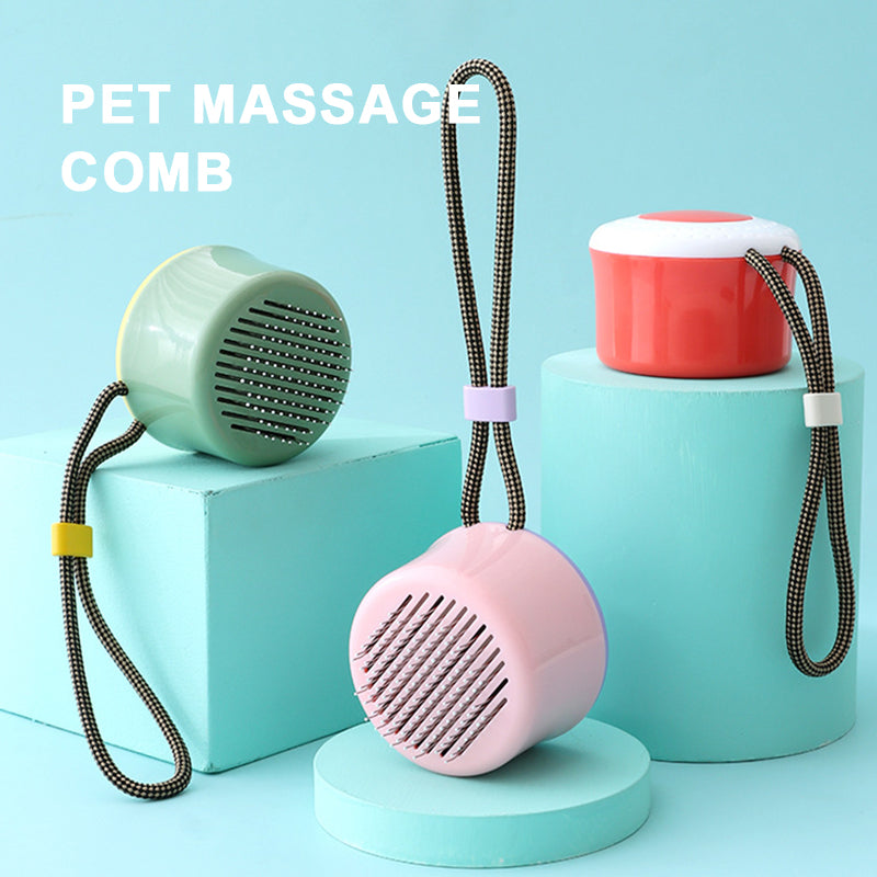 Double Cake Pet Floating Comb