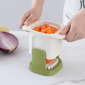 Mini kitchen hand press vegetable cutter💓