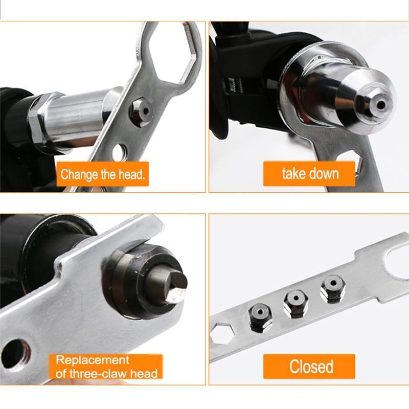 Professional Rivet Gun Adapter Kit