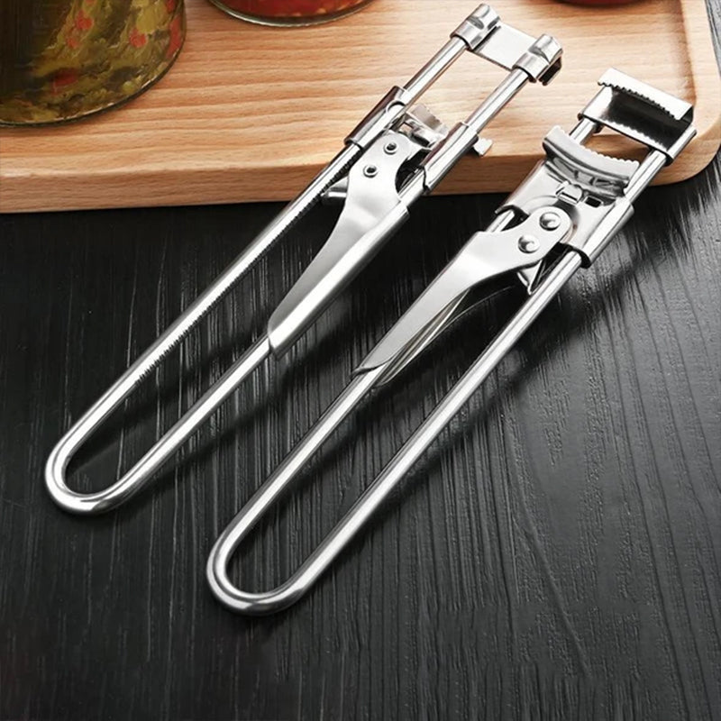 2 PCs Adjustable Stainless Steel Can Openers