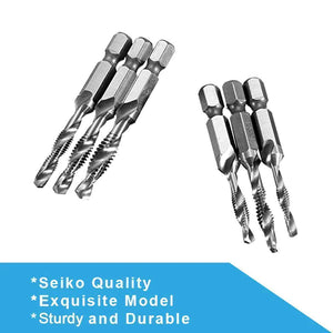 Metric Tap Drill Bits 6PCS (M3 - M10)