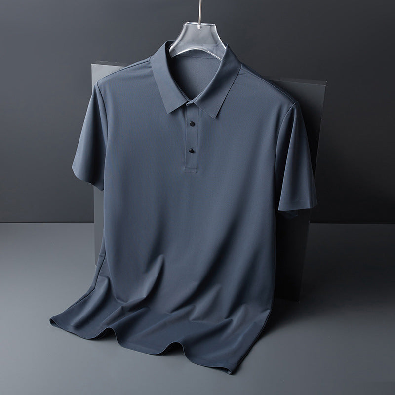 Ice Silk Polo T-shirt