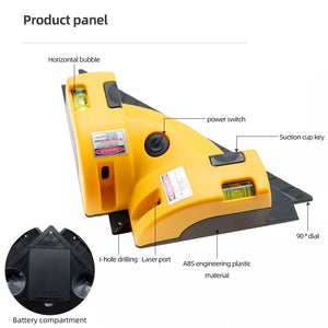 Multifunctional 90° Angle Laser Level