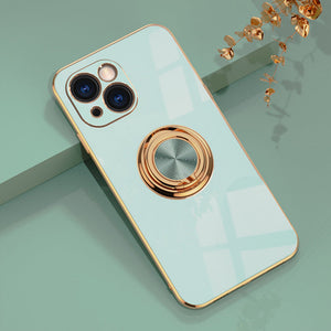 Plated iPhone Case with Ring